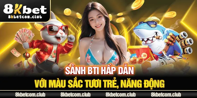 Sảnh BTi hấp dẫn với màu sắc tươi trẻ, năng động