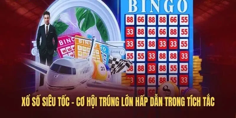 Xổ Số Siêu Tốc - Hình Thức Quay Thưởng Nhanh Hot Nhất 8KBET